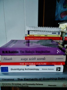 Bubye to some grad school reads...