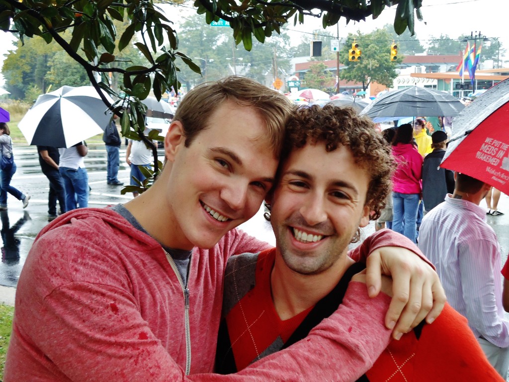 A future tame, gay-centric toothpaste add? Something like, "Even during a rain-soaked Pride, we're still proud of our smiles!"?