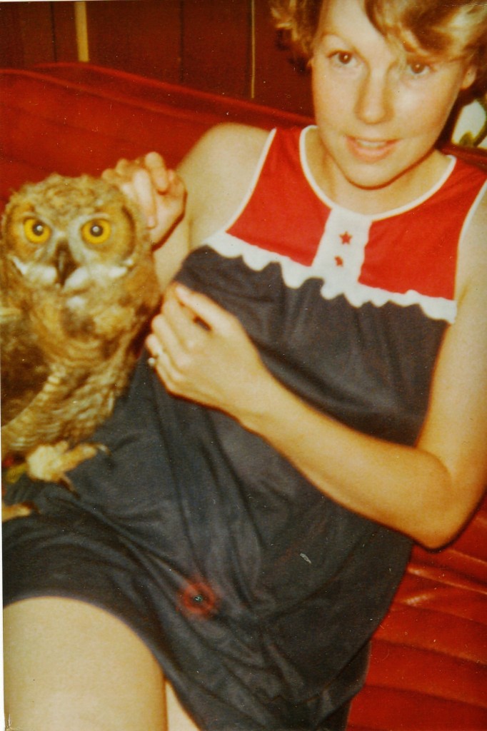 Mom & Boobo the Owl